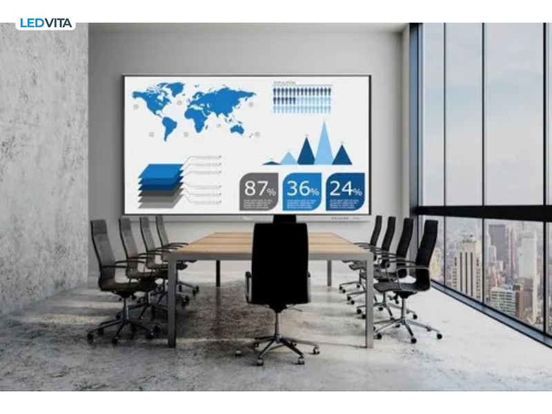 Màn Hình Tương Tác Luxvision 98 Inch Chính Hãng