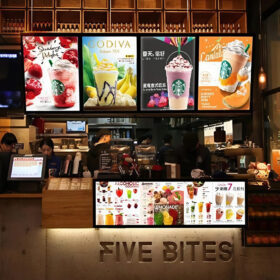 Màn hình menu board 40 inch