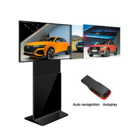 Màn hình quảng cáo chân đứng xoay 360º