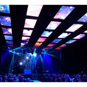 Cách lắp đặt màn hình LED quảng cáo treo trần an toàn